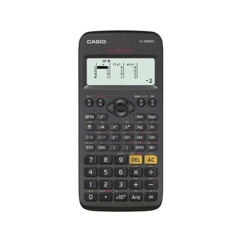 Kalkulačka Casio FX 350 EX černá, Kalkulačka, Casio, FX, 350, EX, černá