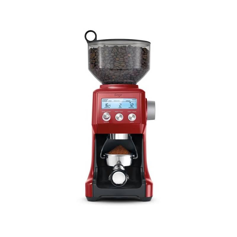 Kávomlýnek SAGE BCG820 červený, Kávomlýnek, SAGE, BCG820, červený