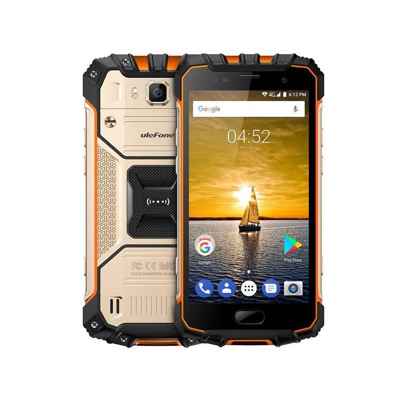 Mobilní telefon UleFone Armor 2 Dual SIM oranžový, Mobilní, telefon, UleFone, Armor, 2, Dual, SIM, oranžový