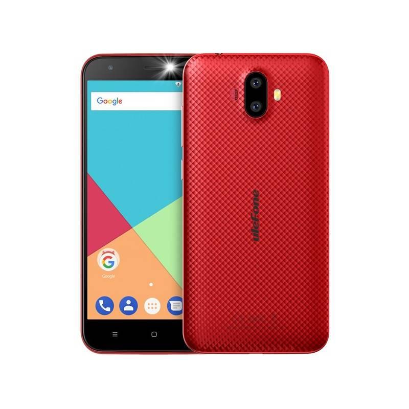 Mobilní telefon UleFone S7 Dual SIM červený, Mobilní, telefon, UleFone, S7, Dual, SIM, červený