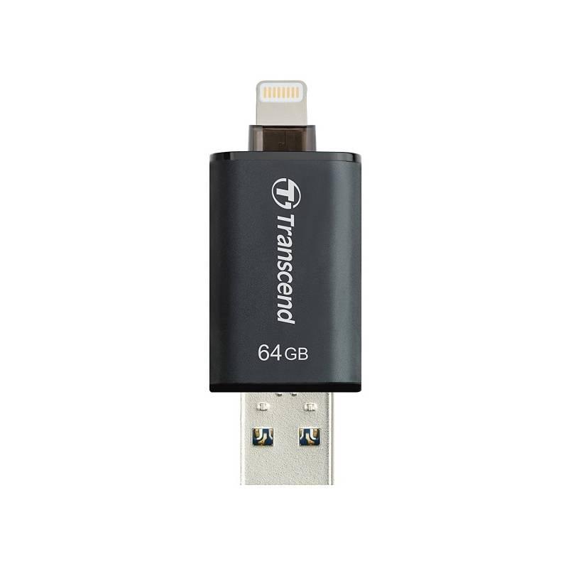 USB Flash Transcend JetDrive Go 300 64GB černá