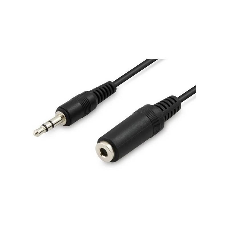Kabel AQ Prodl. audio 3,5 mm 3,5 mm, M M, 5 m černá barva