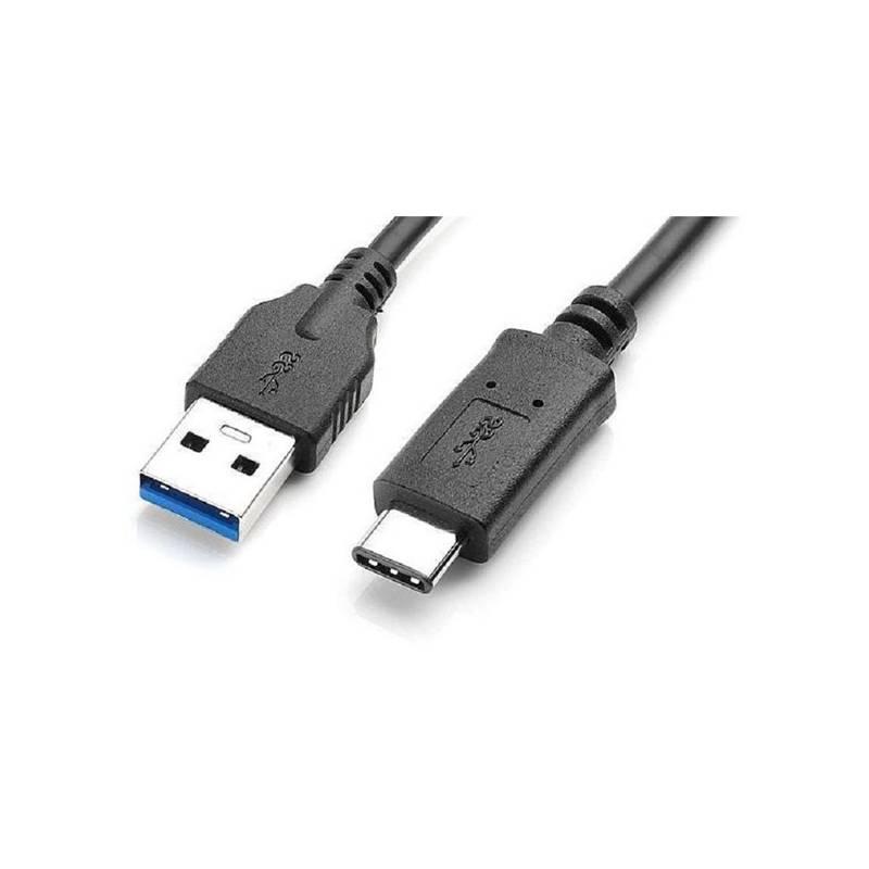 Kabel AQ USB 3.1 USB-C samec - USB 3.0 A samec , 1 m černá barva