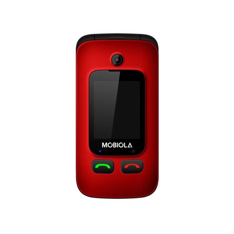 Mobilní telefon Mobiola MB610B červený