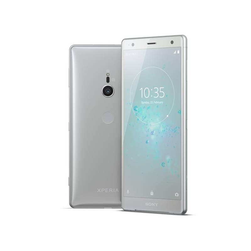 Mobilní telefon Sony Xperia XZ2 stříbrný