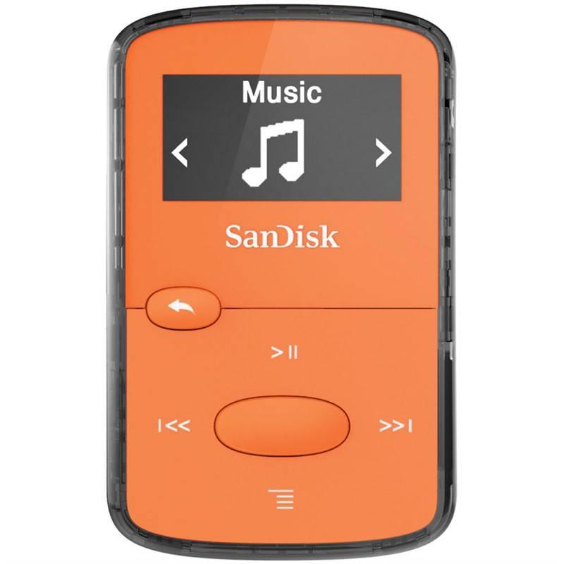 MP3 přehrávač Sandisk Sansa Clip JAM 8 GB oranžový, MP3, přehrávač, Sandisk, Sansa, Clip, JAM, 8, GB, oranžový