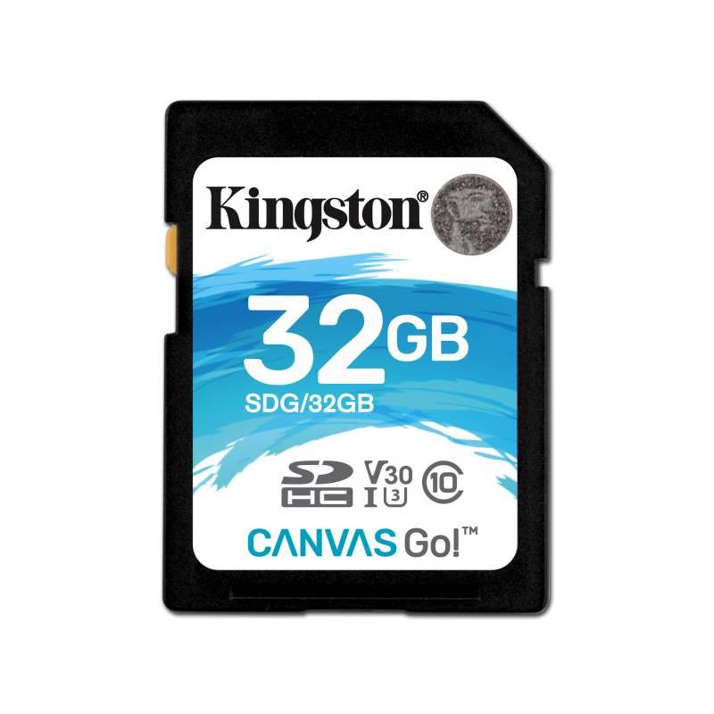 Paměťová karta Kingston Canvas Go! SDHC 32GB UHS-I U3, Paměťová, karta, Kingston, Canvas, Go!, SDHC, 32GB, UHS-I, U3