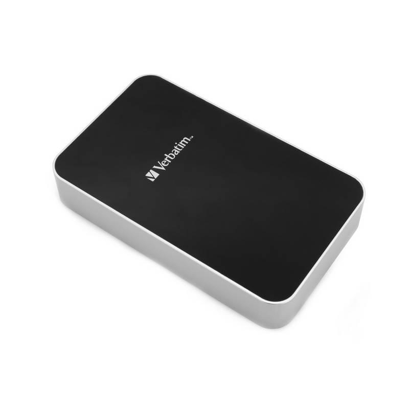 Powerbank Verbatim 13000mAh černý hliník