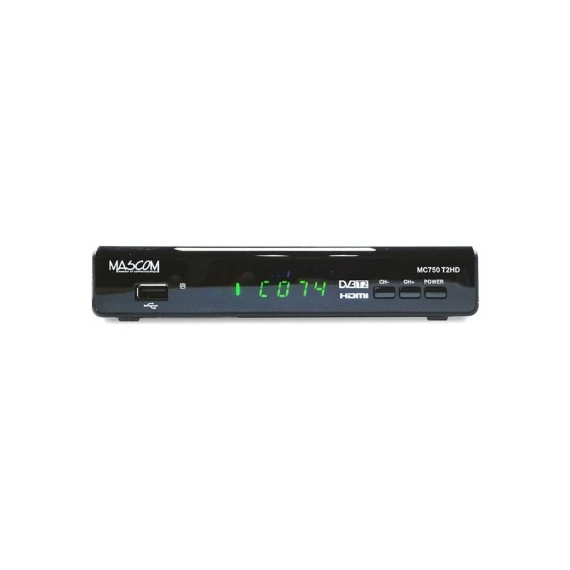 Set-top box Mascom MC750T2 HD černý