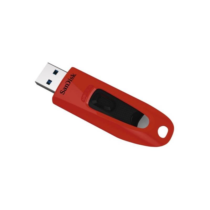 USB Flash Sandisk Ultra 32 GB červený, USB, Flash, Sandisk, Ultra, 32, GB, červený