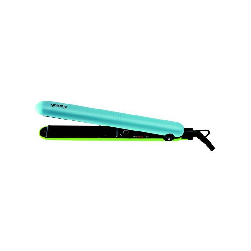 Žehlička na vlasy Gorenje HS90BG modrá zelená