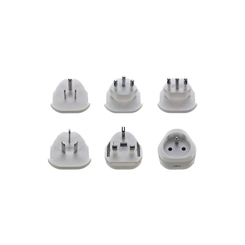 Cestovní adaptér Solight výměnné vidlice pro