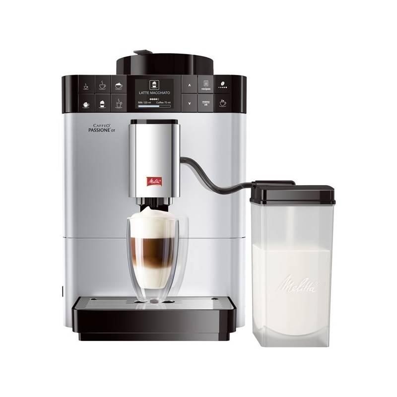 Espresso Melitta Passione One Touch Stříbrné stříbrné