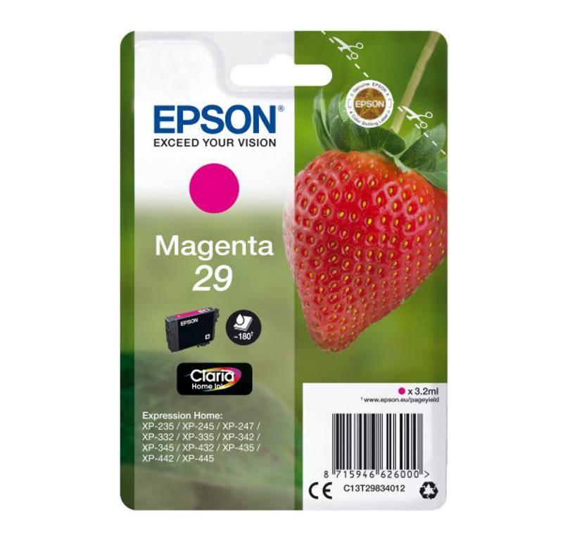 Inkoustová náplň Epson T29 červená