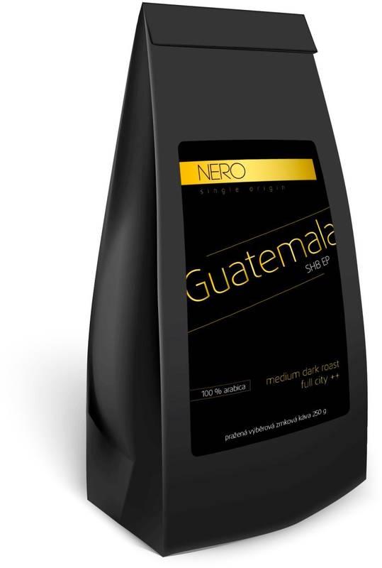 Káva zrnková Nero Caffé Guatemala SHB, 250 g, Káva, zrnková, Nero, Caffé, Guatemala, SHB, 250, g
