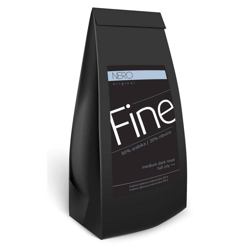 Káva zrnková Nero Caffé Premium Fine