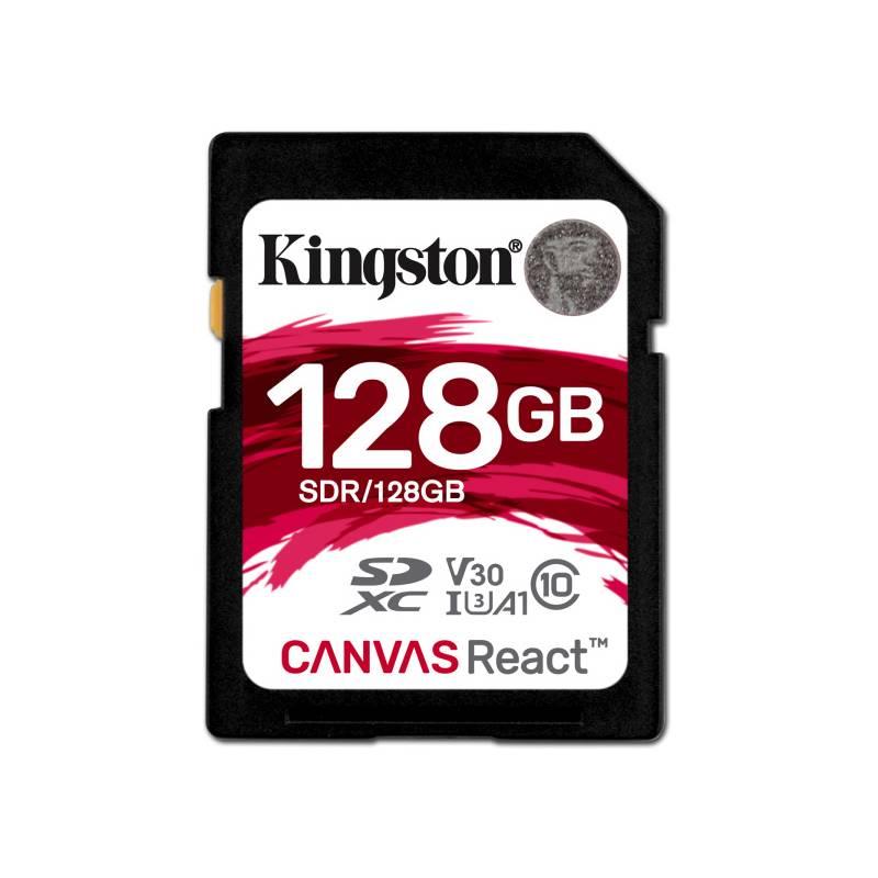 Paměťová karta Kingston Canvas React SDXC 128GB UHS-I U3