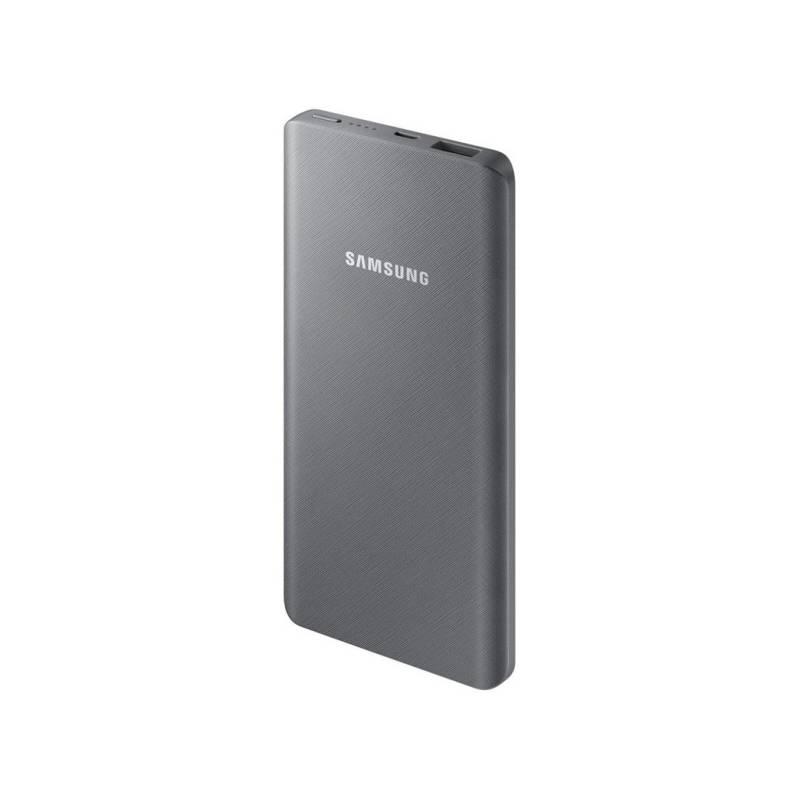 Powerbank Samsung 5000 mAh, micro USB šedá, Powerbank, Samsung, 5000, mAh, micro, USB, šedá