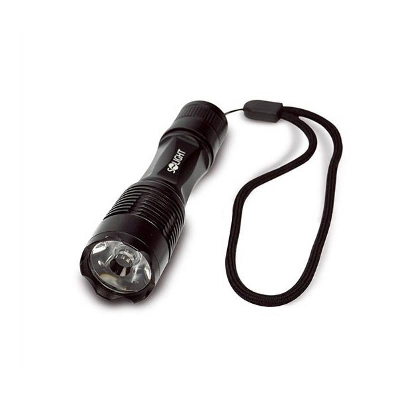 Svítilna Solight 1 W LED, černá