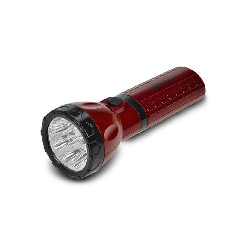 Svítilna Solight nabíjecí, 9x LED, červeno černá černá barva červená barva