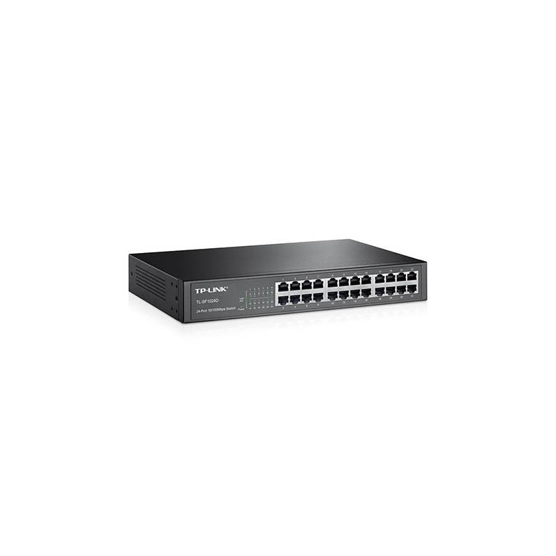 Switch TP-Link TL-SF1024D černý, Switch, TP-Link, TL-SF1024D, černý