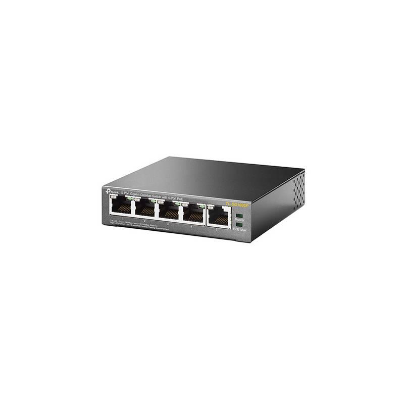 Switch TP-Link TL-SG1005P černý