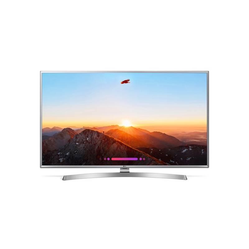 Televize LG 55UK6950PLB stříbrná