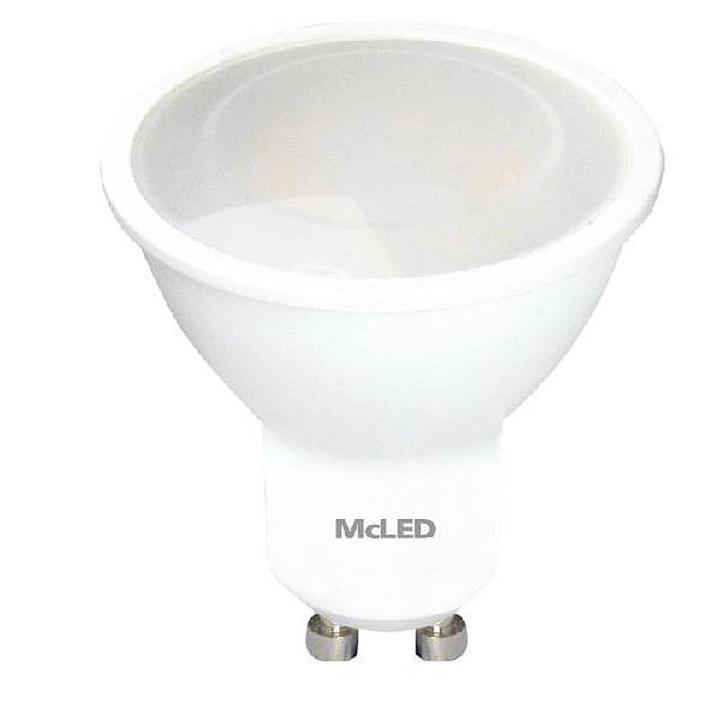 Žárovka LED McLED bodová, 4W, GU10, teplá bílá
