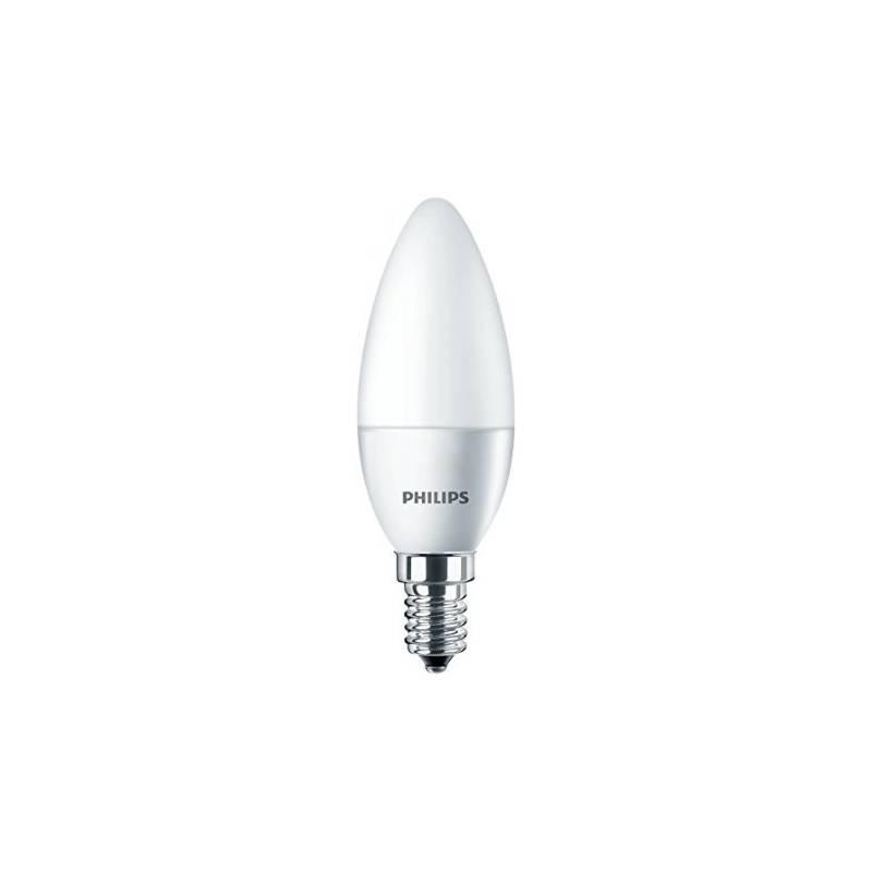 Žárovka LED Philips svíčka, 4W, E14, teplá bílá