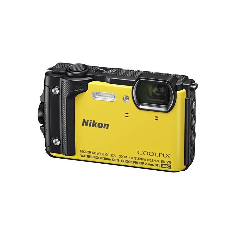 Digitální fotoaparát Nikon Coolpix W300, Holiday Kit žlutý