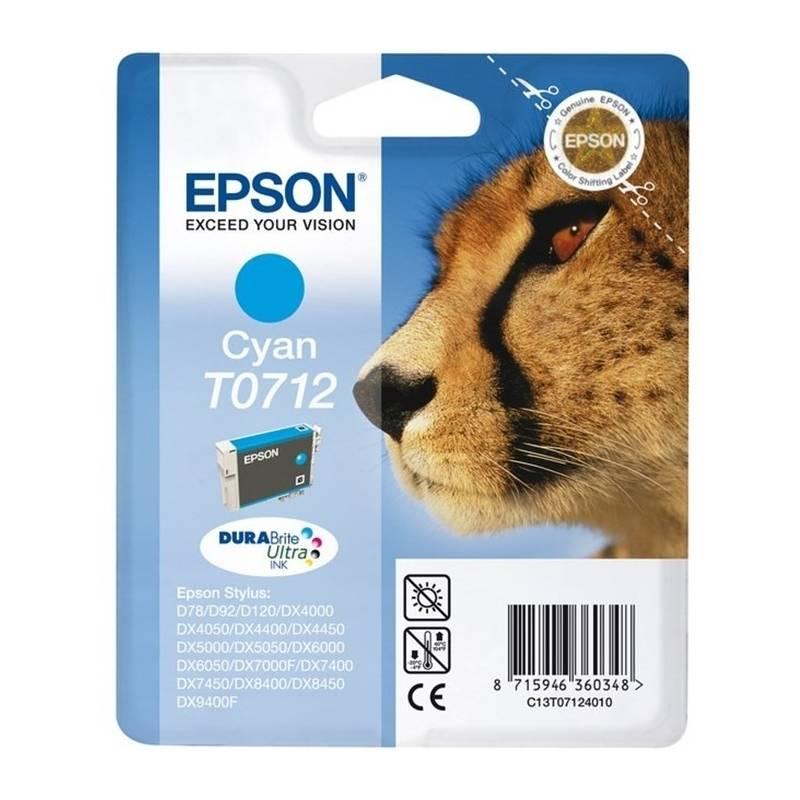 Inkoustová náplň Epson C13T07124011 modrá