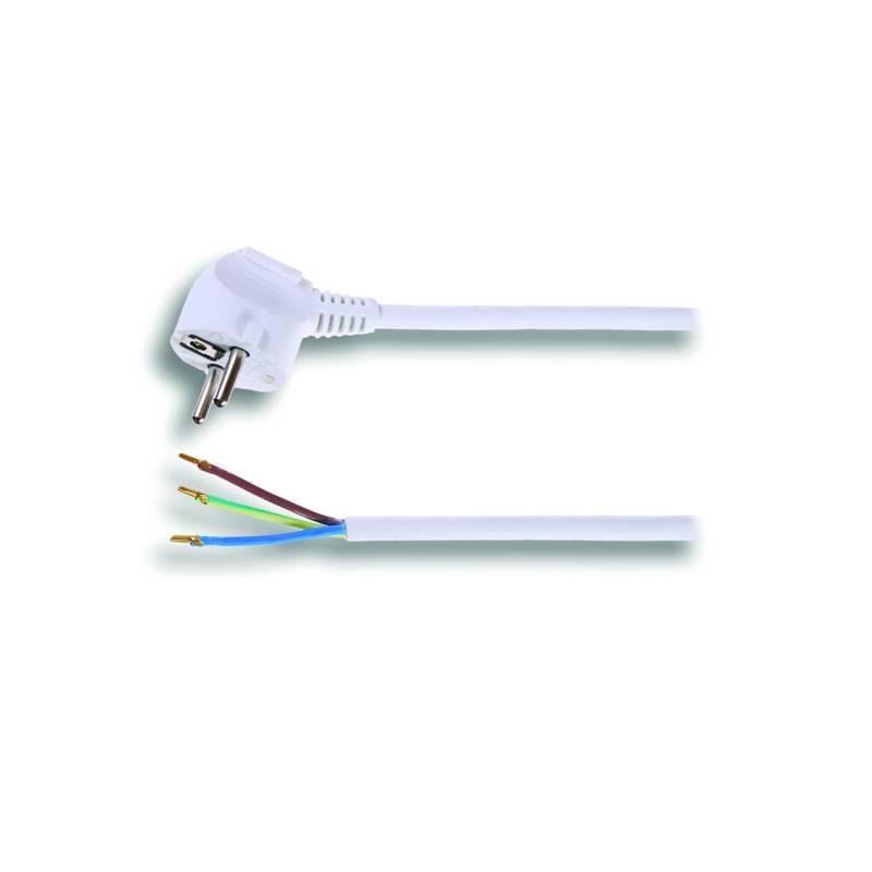 Kabel Solight Flexo šňůra, 2m, 3 x 1mm2 bílá barva