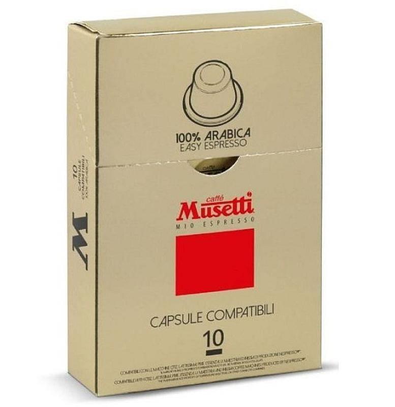 Kapsle pro espressa Musetti 100% Arabica, Kapsle, pro, espressa, Musetti, 100%, Arabica