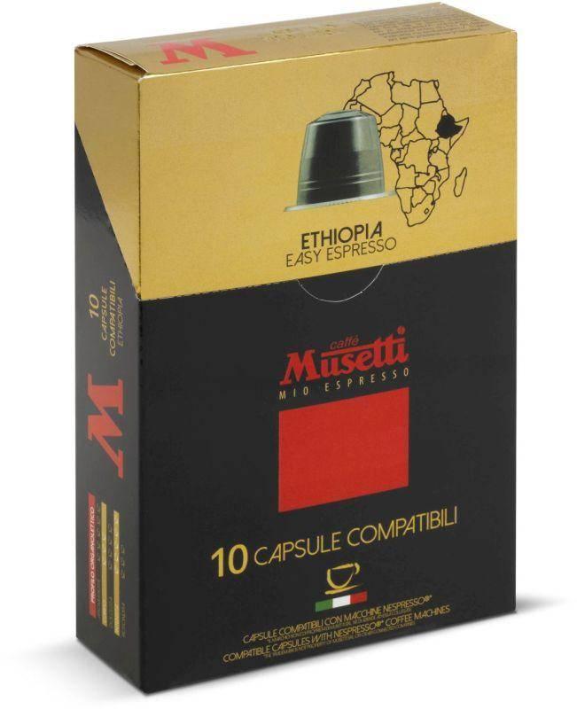 Kapsle pro espressa Musetti Ethiopia, Kapsle, pro, espressa, Musetti, Ethiopia