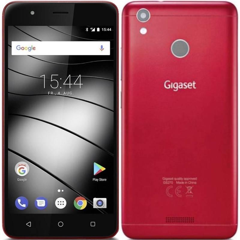 Mobilní telefon Gigaset GS270 červený