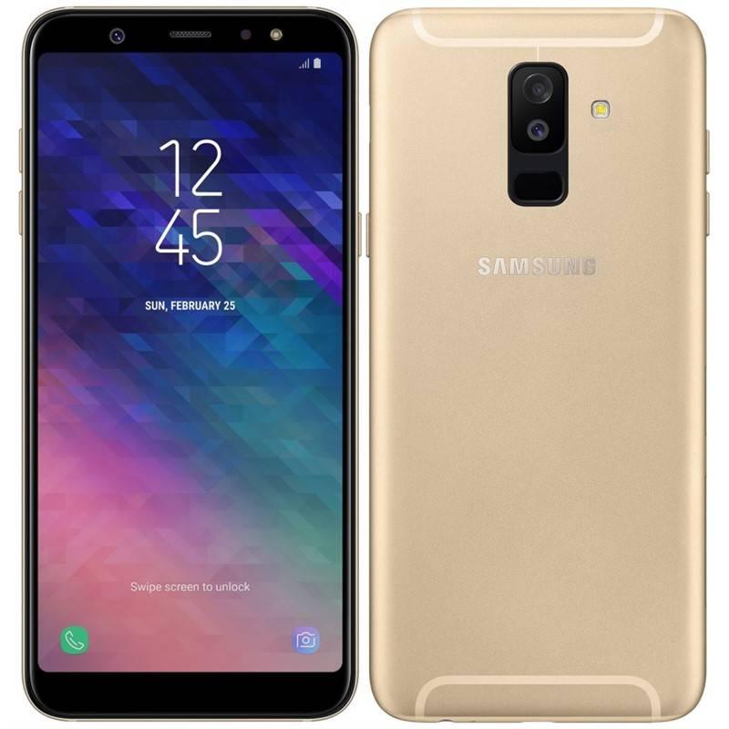 Mobilní telefon Samsung Galaxy A6 zlatý