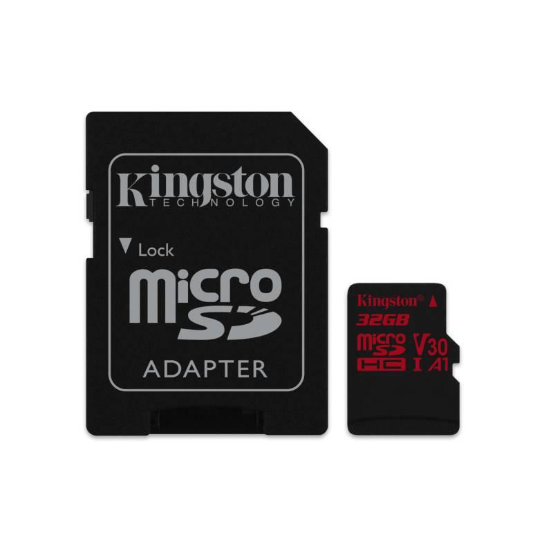 Paměťová karta Kingston microSDHC 32GB UHS-I U3 adaptér