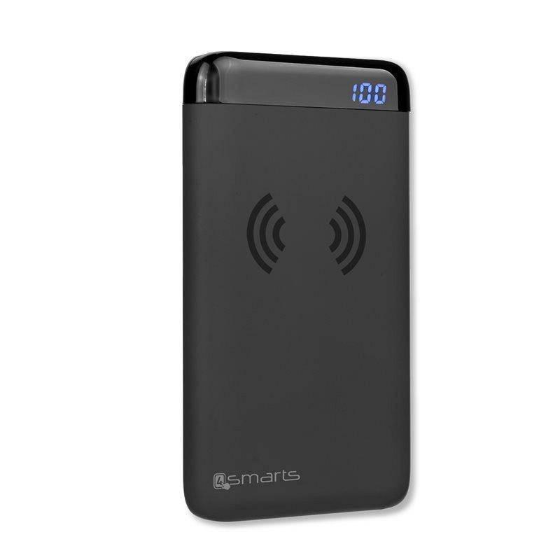 Powerbank 4smarts VoltHub, 5000 mAh, bezdrátové nabíjení černá, Powerbank, 4smarts, VoltHub, 5000, mAh, bezdrátové, nabíjení, černá