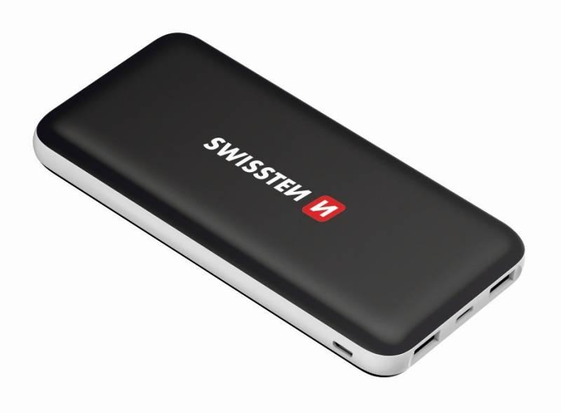Powerbank Swissten Black Core Slim 15000mAH