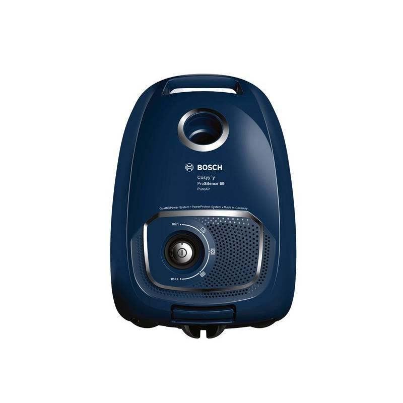 Vysavač podlahový Bosch Cosyy´y ProSilence BGLS4520 černý modrý
