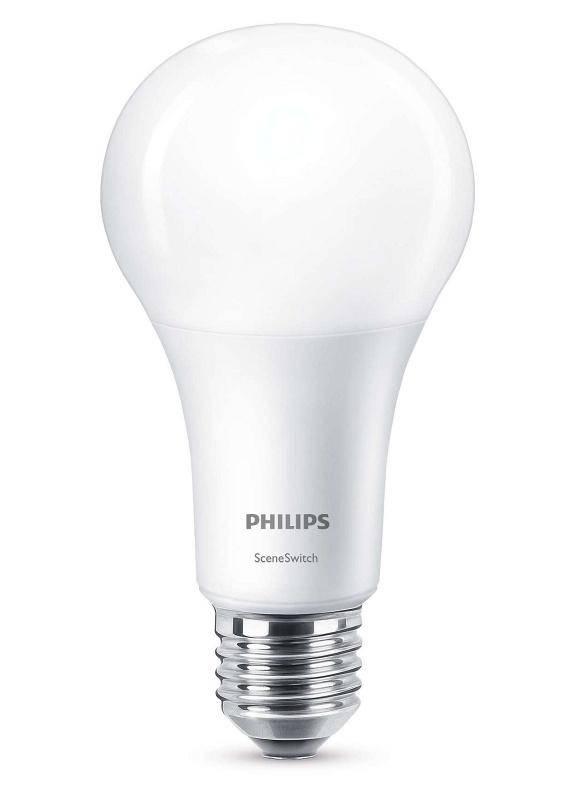 Žárovka LED Philips SceneSwitch, klasik, E27, 14W