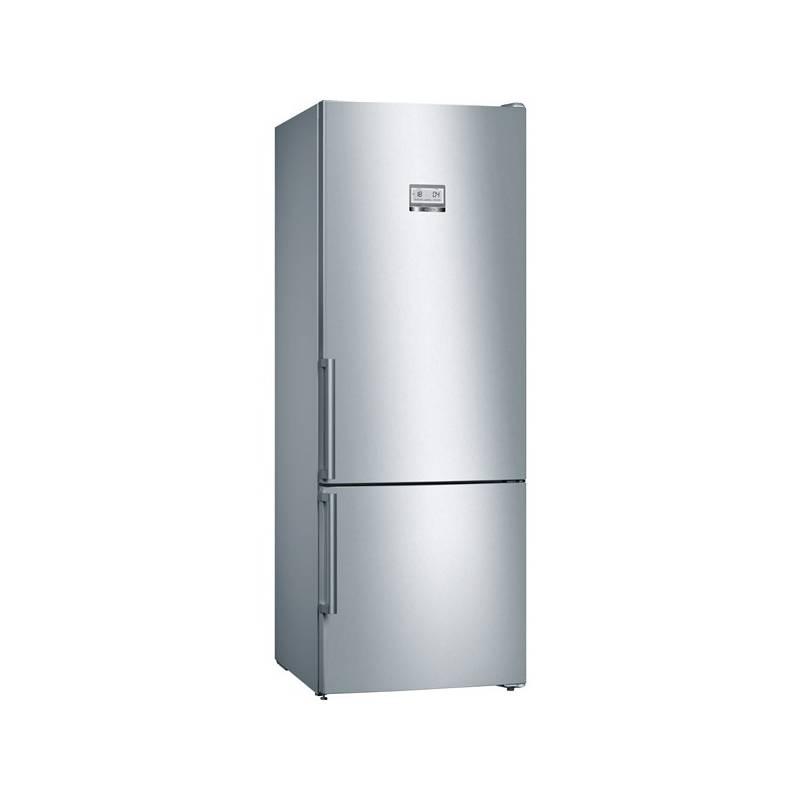 Chladnička s mrazničkou Bosch KGN56HI3P nerez