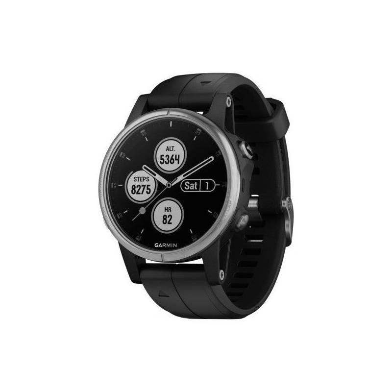 GPS hodinky Garmin Fenix5S Plus černé