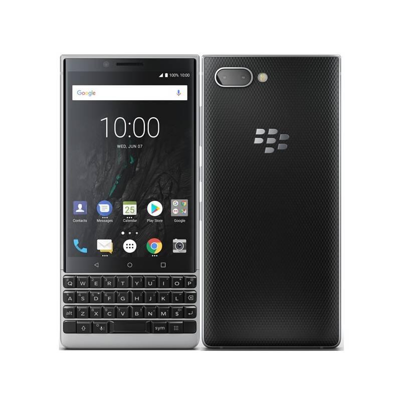 Mobilní telefon BlackBerry Key 2 stříbrný