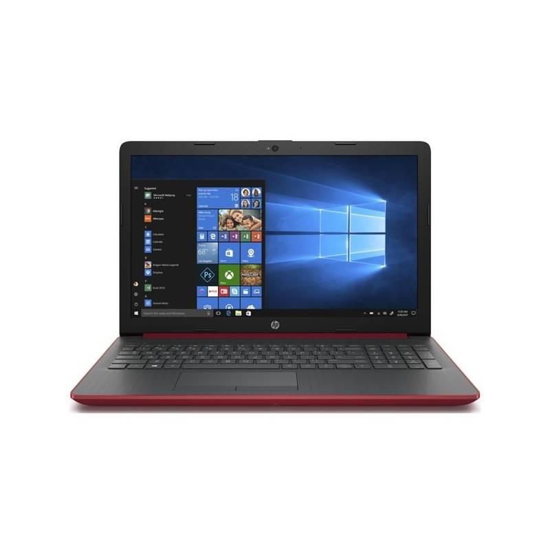 Notebook HP 15-db0030nc červený