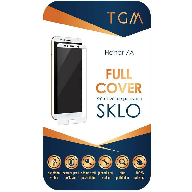 Ochranné sklo TGM Full Cover pro Honor 7A bílé