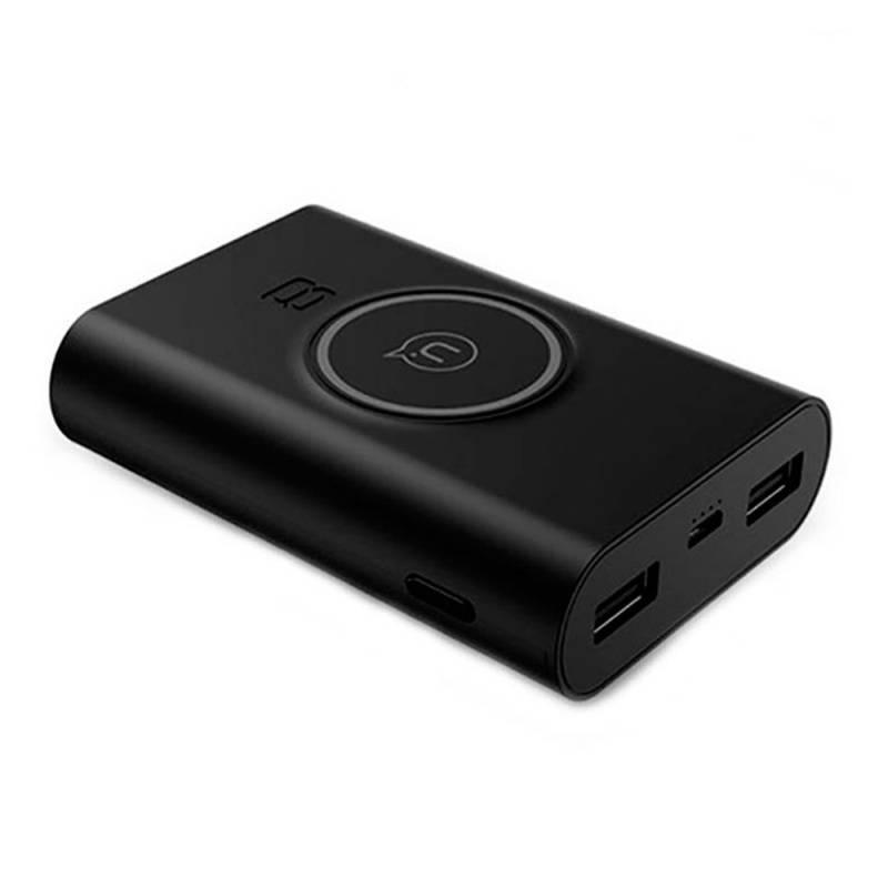 Powerbank USAMS US-CD31, 8000 mAh, bezdrátové nabíjení černá