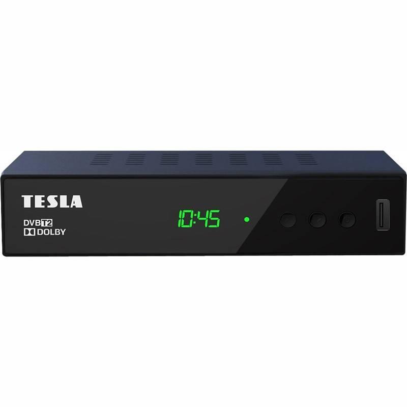 Set-top box Tesla Vista T2 černý, Set-top, box, Tesla, Vista, T2, černý