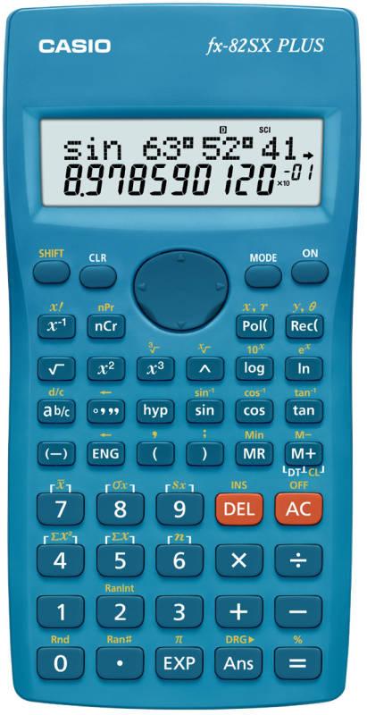 Kalkulačka Casio FX 82 SX Plus modrý