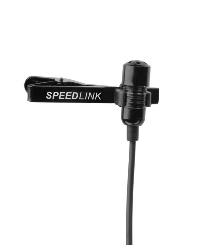 Mikrofon Speed Link Spes Clip-On černý
